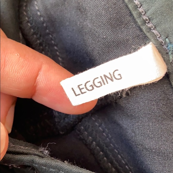 Rag & bone green coated leggings size 4 - 150 - Picture 5 of 7